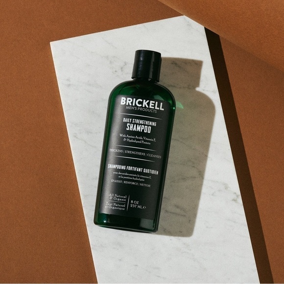 NEW Brickell Men's Products Daily Strengthening Shampoo - Picture 3 of 9